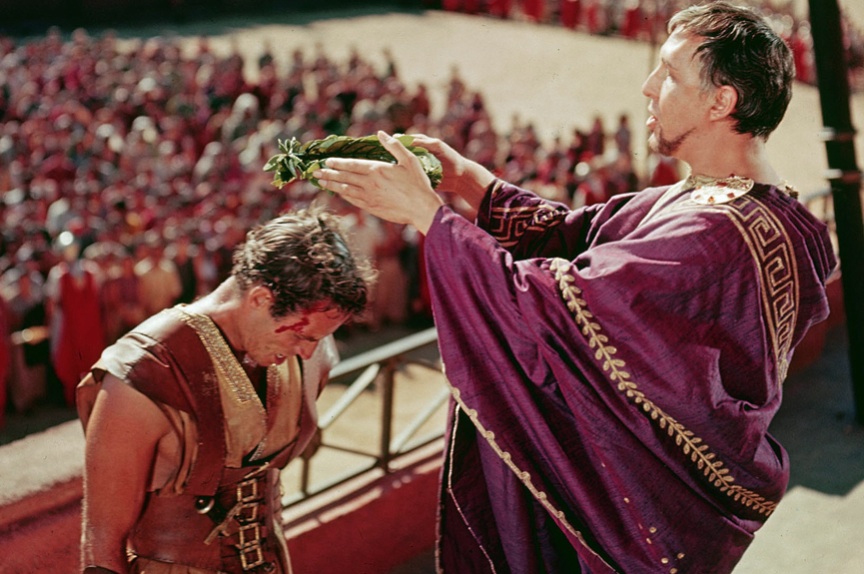 Charlton Heston y Frank Thring