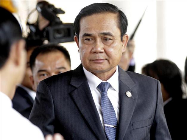 Retrato general golpista Prayuth, de Tailandia. Efe