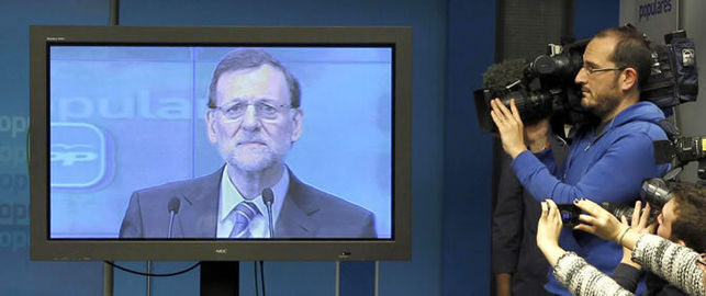 Rajoy_pantalla_plasma_Efe