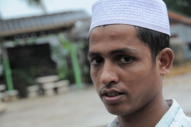 Ekram Mohammud, refugiado rohingya que sobrevivió al infierno del secuestro de los traficantes de seres humanos. (Mónica G. Prieto)