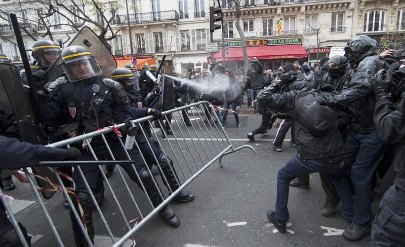 COP21_Enfrentamientos_París