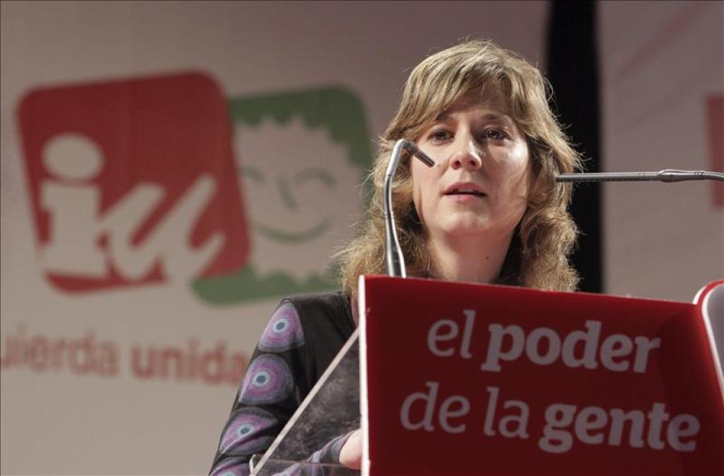 Marina Albiol, eurodiputada de Izquierda Unida, en una imagen de archivo. / Efe