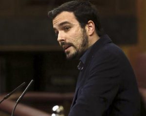 Alberto Garzón, portavoz de IU-UP. / J. J. Guillén