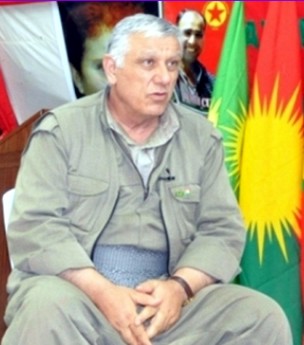 Cemil Bayik "Yuma", dirigente del PKK. / Firat News
