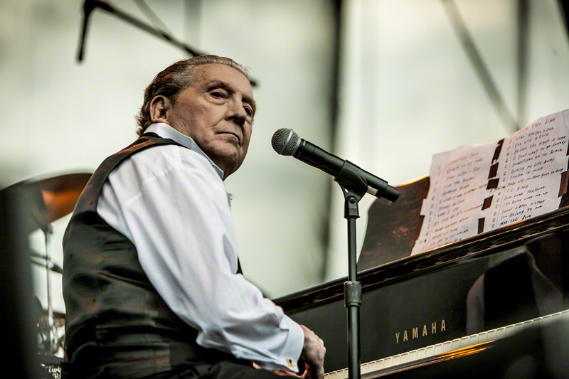 Jerry Lee Lewis durante una actuación en Menphis en 2011. / Larry Philpot (Wikimedia)