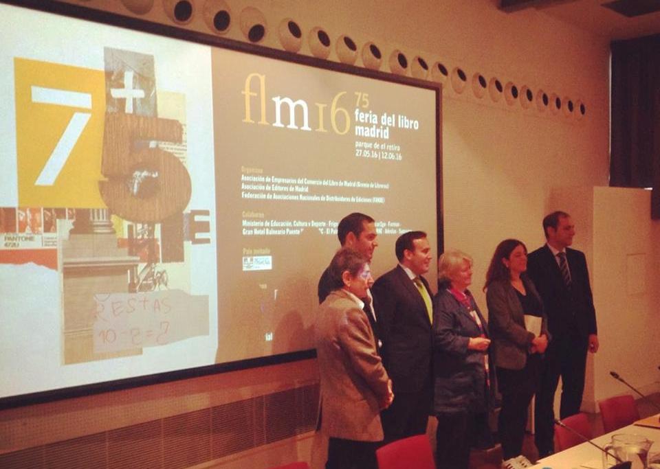 Imagen de la presentación hoy 23 de mayo de la 75 edición de la Feria del Libro de Madrid. /ferialibromadrid.com