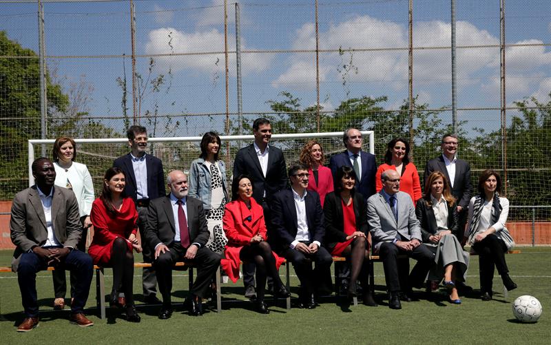 sanchez_equipo_gobierno_PSOE_efe