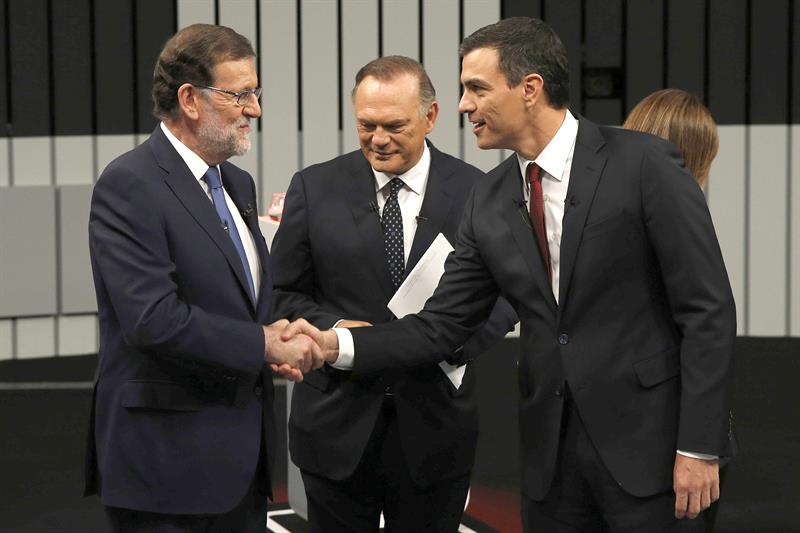 Rajoy-Sanchez-debate-a-cuatro