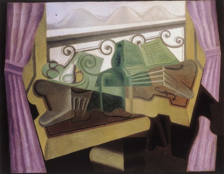 'La ventana en las colinas', de Juan Gris. / Museo Reina Sofía