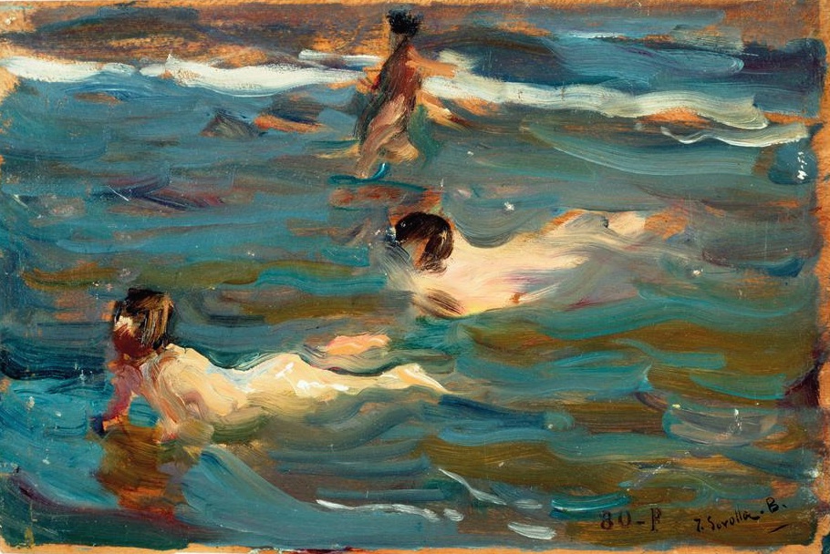 Sorolla_Chicos_nadando_