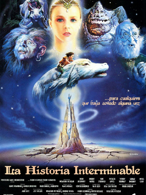 Cartel del año 1984 de 'La Historia Interminable'.