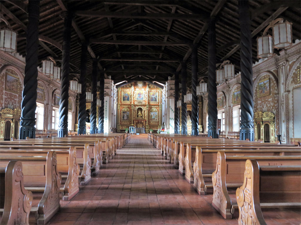 Iglesia en la Misión Concepción, región Chiquitana (Bolivia). / J.M.