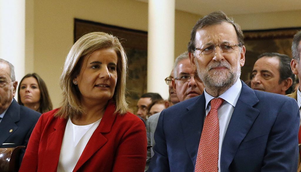 fatima_bañez_mariano_rajoy_pensiones_efe