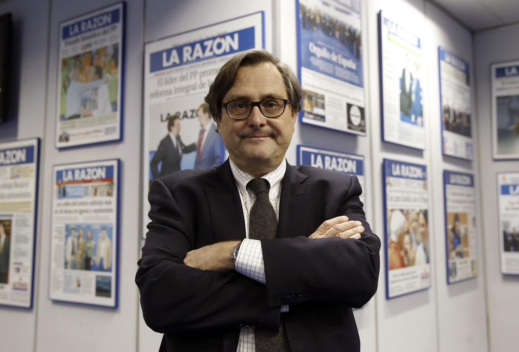 Francisco Marhuenda, director de La Razón y tertuliano de Antena 3, en una imagen de archivo. / Kiko Huesca (Efe)