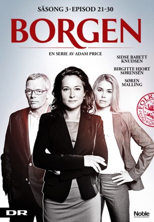 Carátula de la serie danesa Borgen.