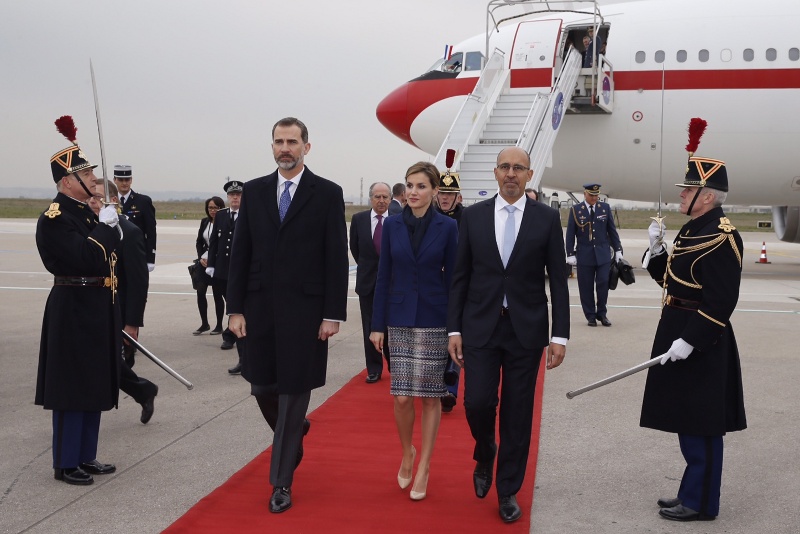 Viaje de Estado de los reyes de España la República Francesa el pasado 24 de marzo de 2015. / Casa de S.M. el Rey
