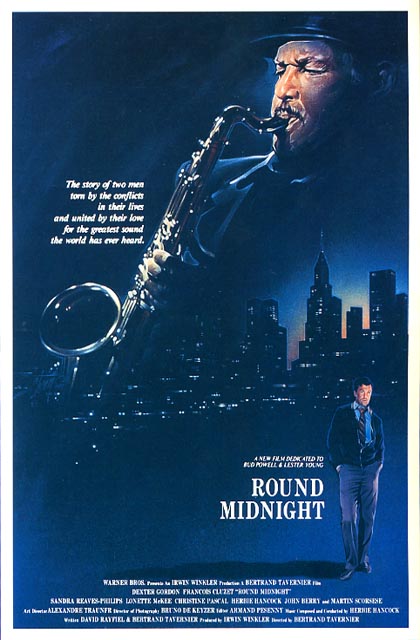 Cartel de la película Round Midnight. / wikipedia