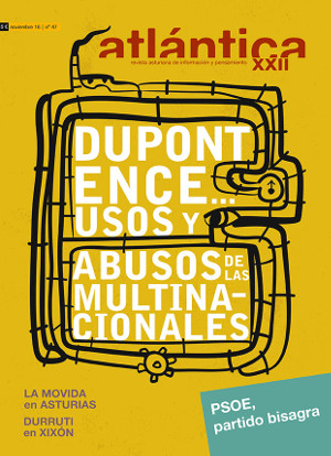 Portada del último número de la revista Atlántica XXII