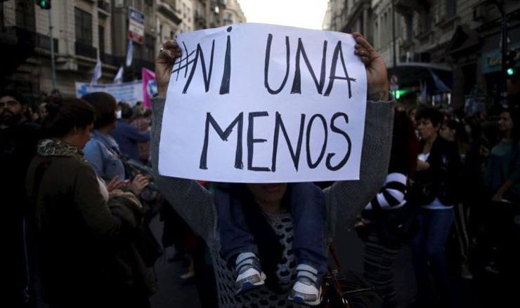 Imagen de una de las protestas contra la violencia machista convocadas este 2016. / Efe