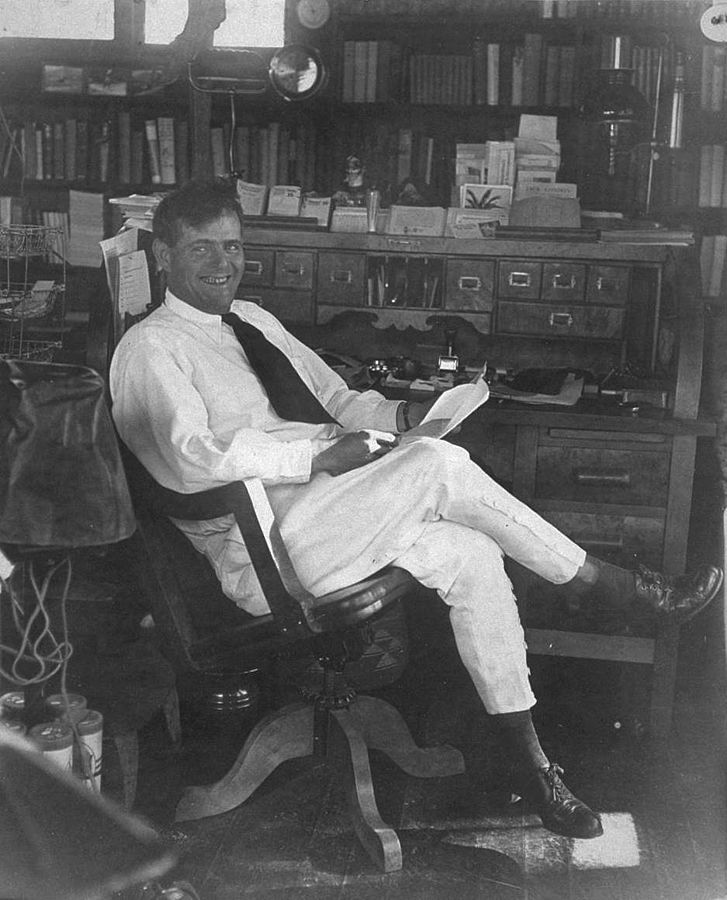 Jack London. / Wikipedia.