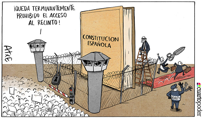 Coto vedado. Constitución española