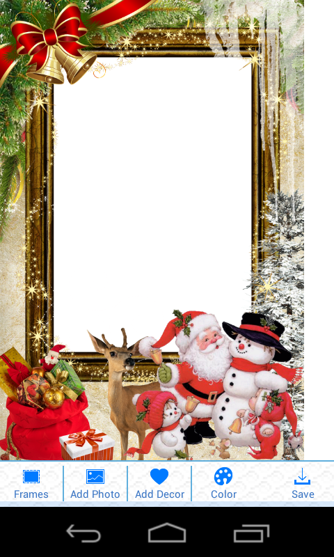La app 'Marcos de Navidad'