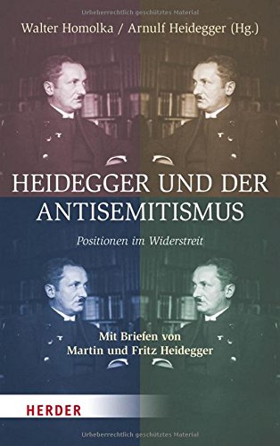 Edición alemana de 'Heidegger y el antisemitismo'.