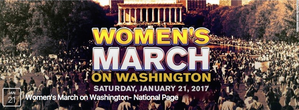 Cartel anunciador de la marcha de mujeres que se celebrará este sábado, día 21, en Whasington. 