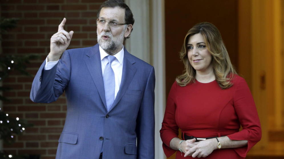 identica corrupcion mariano rajoy y susana diaz en la moncloa