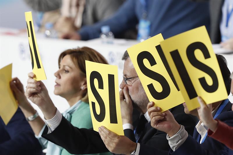 Gürtel valenciana Cospedal y Rajoy votan el 18 congreso nacional del pp
