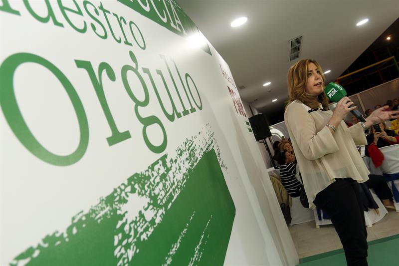 Susana Díaz anunciará formalmente que se presentará a las primarias del PSOE.