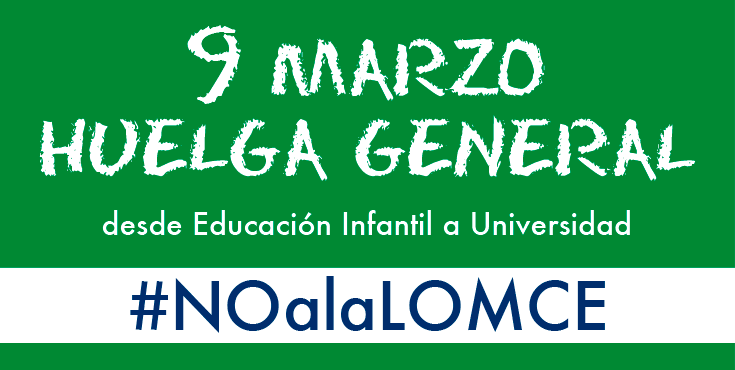 huelga general educativa Cartel llamando a la huelga general en la educación, el próximo jueves 9 de marzo. / FAMPA Ceuta