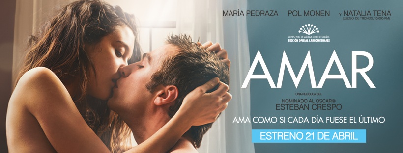 Cartel de la película 'Amar', de Esteban Crespo