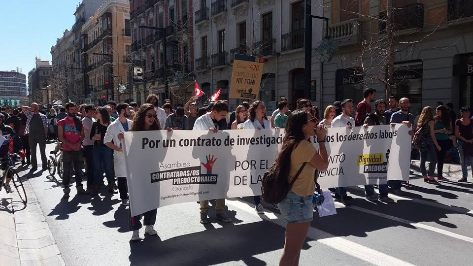 Manifestación ciencia