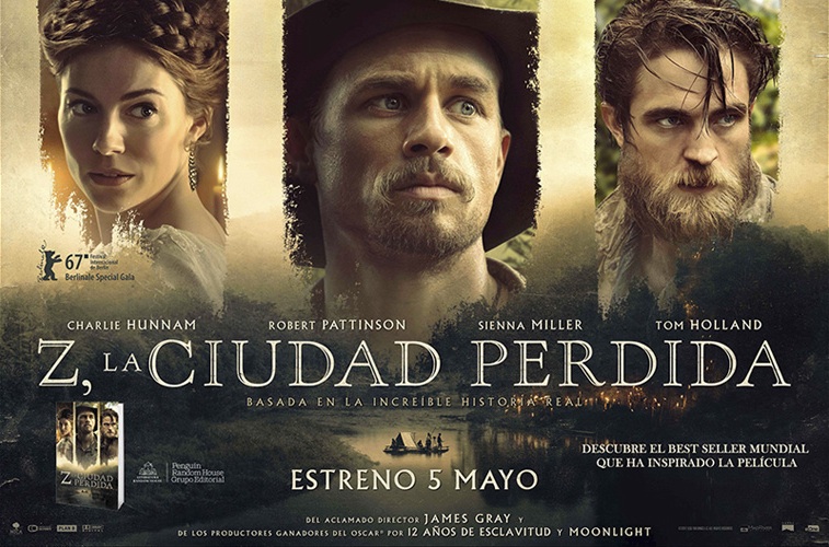Cartel de la película 'Z. La ciudad perdida'