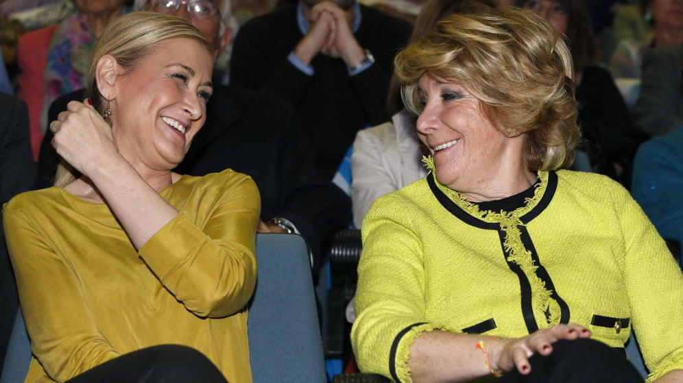 Esperanza Aguirre y Cristina Cifuentes