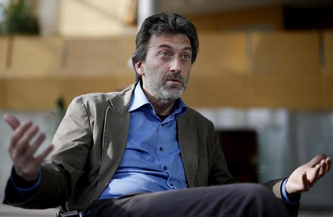 El concejal de Ahora Madrid y coportavoz de IU Madrid, Mauricio Valiente.