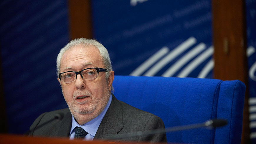 El presidente de la Asamblea del Consejo de Europa y senador del PP, Pedro Agramunt.
