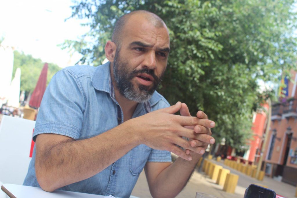 El secretario general del PCA, José Manuel Mariscal.