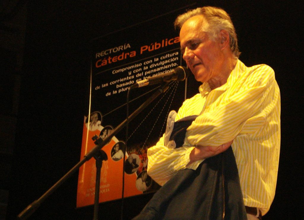 El escritor colombiano naturalizado mexicano Fernando Vallejo