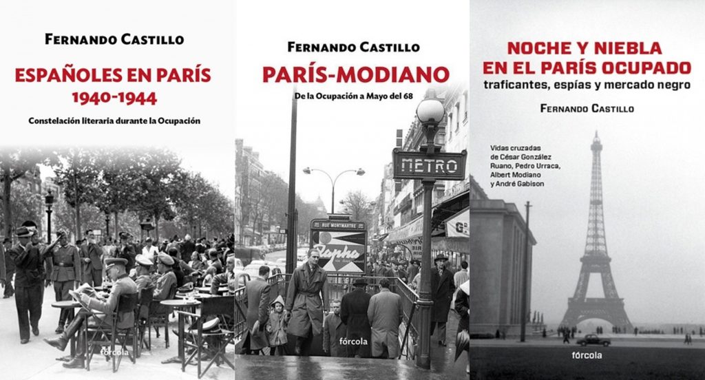 'Españoles en París 1940-1944', que acaba de ser publicado por Fórcola Ediciones, completa la trilogía comenzada en 2012 con 'Noche y niebla en el París Ocupado', y que prosiguió en 2015 con París-Modiano