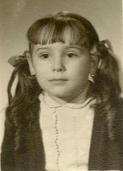 Ascensión López, bebé robada, en una foto de su infancia.