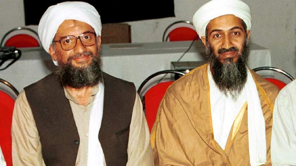 Mohamed Ayman al Zawahiri y Osama bin Laden, los dos máximos dirigentes de al-Qaeda hasta la muerte del segundo en Pakistán en 2011