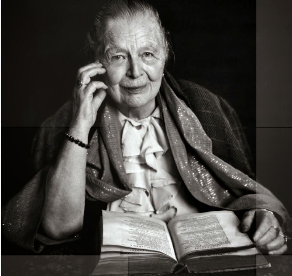 La escritora belga Marguerite Yourcenar en 1986.