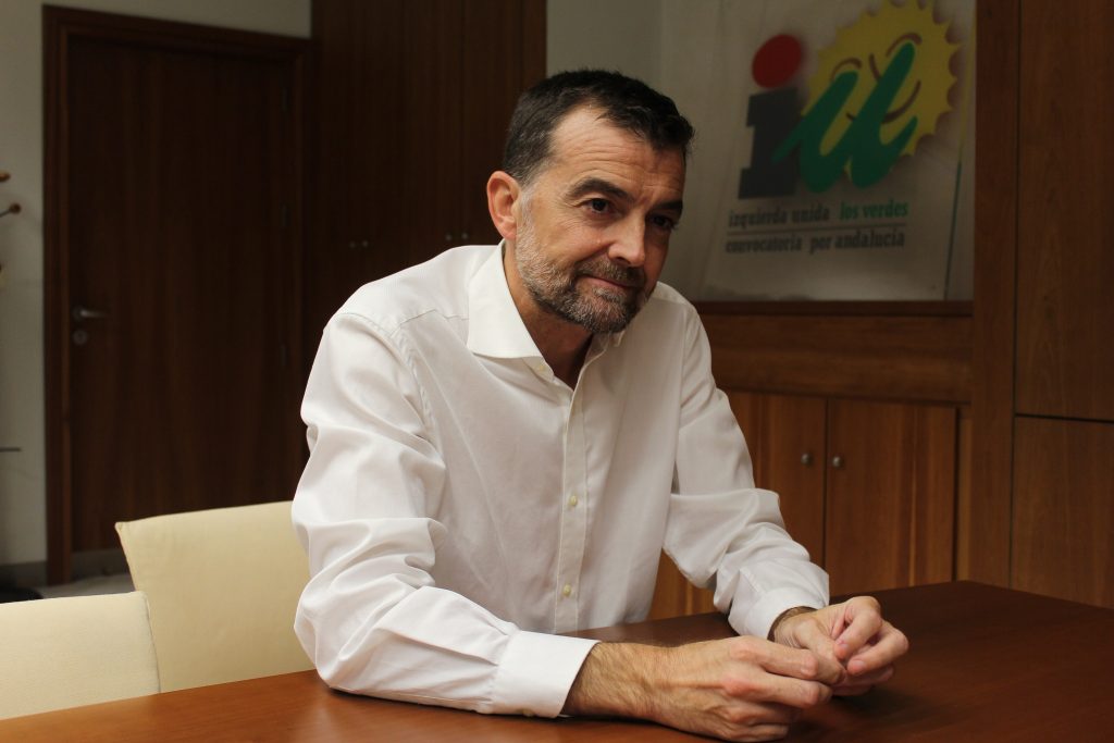 El coordinador general de IULV-CA, Antonio Maíllo.
