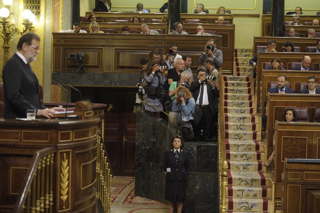 Mariano Rajoy en el Congreso