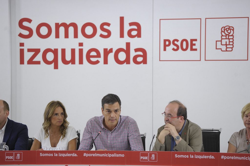 Pedro Sánchez en su Ejecutiva