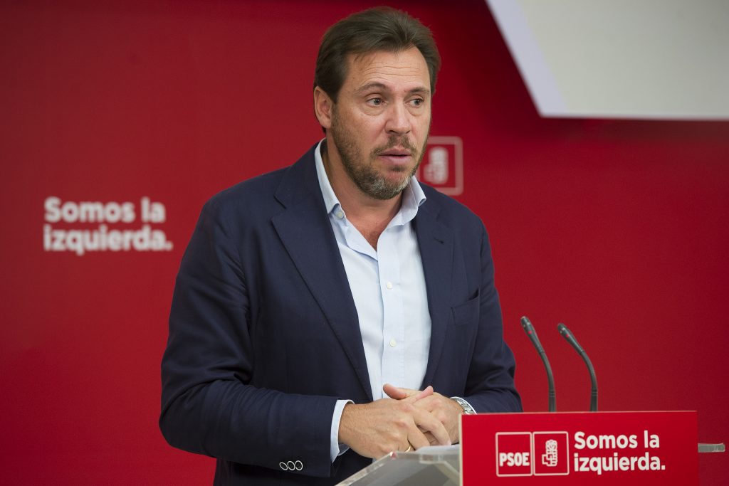 El portavoz de la Ejecutiva del PSOE, Óscar Puente.