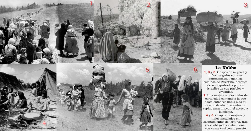 La Nakba en palestina, 1948