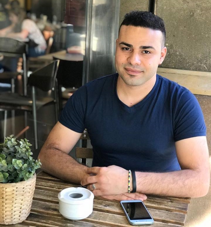 Mahmoud Alhawajri decidió huir de Gaza